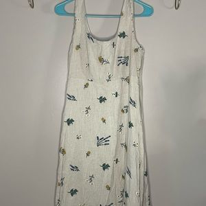 Floral ankle length dress